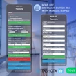 Nous D3T DIN-sín kompatibilis Wi-Fi-s relémodul, Tasmota firmware, Matter kompatibilis, 25A