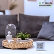 Shelly » Shelly PLUS H&T Wi-Fi + Bluetooth páratartalom és hőmérséklet szenzor, e-papír kijelzővel (fehér)