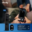 Shelly LOQED érintős okos Wi-Fi + Bluetooth zár, ezüst színű