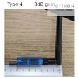 Slaesh CC2652RB Zigbee USB adapter méret