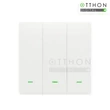 SmartWise » SmartWise B3LW WiFi + RF, három gombos, eWeLink app-os okos villanykapcsoló (csak fázisvezetéket igényel)