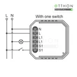 SmartWise Zigbee 230V relé egy áramkörös