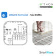 SmartWise WiFi-s okos termosztát 'B' eWeLink app kompatibilis, 'B' típus (16A), fehér rajz