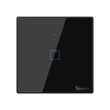 Sonoff TX T3 EU 1C » WiFi + RF vezérlésű, távvezérelhető, érintős villanykapcsoló (fekete)
