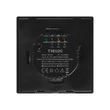 Sonoff TX T3 EU 2C » WiFi + RF vezérlésű, távvezérelhető, érintős dupla/csillár villanykapcsoló (fekete)