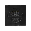 Sonoff TX T3 EU 3C » WiFi + RF vezérlésű, távvezérelhető, érintős hármas csillár villanykapcsoló (fekete)