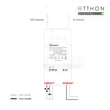 Sonoff iFan03 WiFi+RF okos ventillátor- és világítás-vezérlés + RF távirányító kapcsolórajz