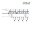 Sonoff Smart Stackable Power Meter (SPM) központi egység ábra