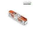 WAGO 221-2411 COMPACT vezetékösszekötő oldalról