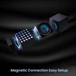 YEELIGHT Cube Smart Lamp - MATRIX Base - RGB LED asztali gamer / dekorációs lámpa - Alapmodul (YLFWD-0010)