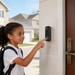 Aqara Doorbell Camera G400 Select (Wired) – okos kaputelefon, AI ember, kisállat és csomag felismeréssel, Wi-Fi 6, fekete (DB-C03D)