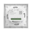SONOFF Orb-MW2   2-Gang Matter Over WiFi Smart Wall Switch  – két áramkörös mini relémodul + kapcsoló, Wi-Fi, Matter, fehér (MINI-2GS-E)