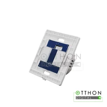 SmartWise T63 UNI Zigbee 3.0 + RF, univerzális bekötésű, 3 áramkörös okos érintőkapcsoló, ELŐLAP NÉLKÜL