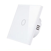 SmartWise, érintős egy gombos okos villanykapcsoló, fehér