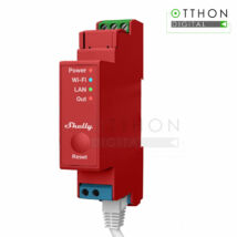 Shelly » Shelly PRO 1PM DIN-sínre szerelhető WiFi + Ethernet kompatibilis, 16A okosrelé, áramfogyasztás-méréssel
