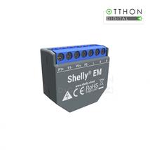 Shelly EM max. 2 x 120A fogyasztásmérés és vezérlés