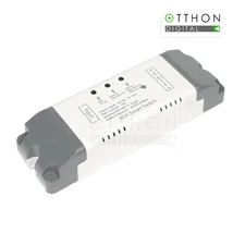 SmartWise 7V-32V két áramkörös, WiFi + RF NO/NC okosrelé, kontakt kapcsolással és impulzus üzemmóddal, védőtokban