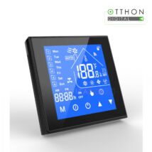 SmartWise WiFi-s okos termosztát 'A' eWeLink app kompatibilis, 'A' típus (5A), fekete
