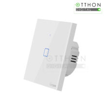 Sonoff » Sonoff TX T0 EU 1C WiFi-s, távvezérelhető, érintős villanykapcsoló (fehér)