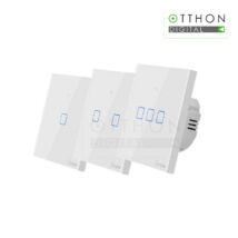 Sonoff TX T1 EU 1C WiFi + RF vezérlésű, távvezérelhető, érintős villanykapcsoló (fehér)