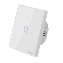 Sonoff TX T2 EU 1C » WiFi + RF vezérlésű, távvezérelhető, érintős 1-es villanykapcsoló (fehér)