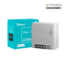 Sonoff Mini R2 WiFi-s, internetről távvezérelhető, kapcsolóaljzatba beépíthető okosrelé, DIY-üzemmóddal (REST API)