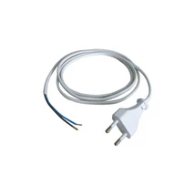 Szerelt lapos 2 eres vezeték » Eurocsatlakozóval, fehér, 2m, IP20, 2x0,75mm