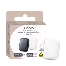Aqara Multi-State Sensor P100 – multi szenzor: ajtó/ablak nyitás, rezgés és dőlésszög érzékelő; Zigbee+ Thread, fehér (VB-S03DW)