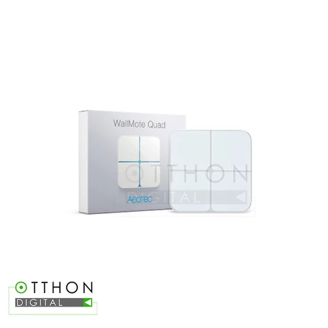 Aeotec WallMote Quad - Remote Switch with 4 Buttons, with Z-Wave protocol