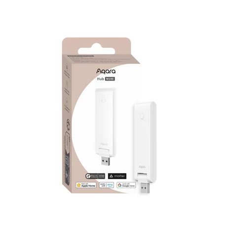 AQARA M100 USB Zigbee + Thread hub (központi egység), Matter átjáró és vezérlő