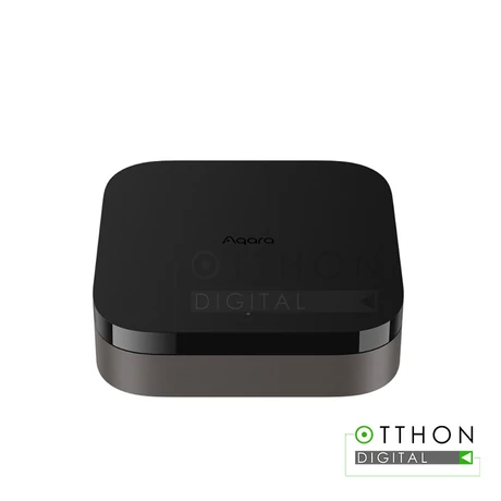AQARA M3 Zigbee + Thread + IR hub (központi egység), Ethernet RJ-45 csatlakozóval, hangszóróval