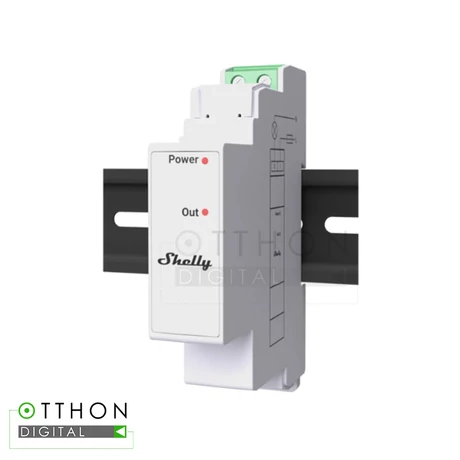 Shelly, PRO 3EM Switch add-on, kiegészítő Shelly Pro 3EM-120A és 3EM-400A fogyasztásmérőkhöz pl. kontaktor vezérléséhez