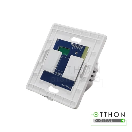 SmartWise T62 UNI Wi-Fi + eWeLink-Remote, univerzális bekötésű, 2 áramkörös, okos érintőkapcsoló, ELŐLAP NÉLKÜL