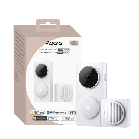 Aqara G410 Select okos videó kaputelefon + hub, fehér (CH-C09DW)