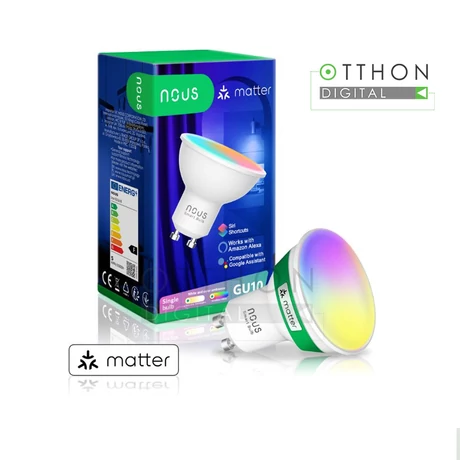 NOU-LAM-P8-GU10-RGB-TUYA szemből