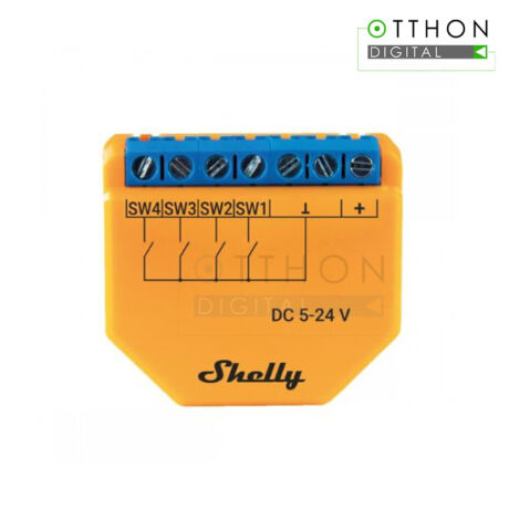 Shelly » Shelly PLUS i4 DC WiFi-s, okos vezeték nélküli kapcsoló-modul
