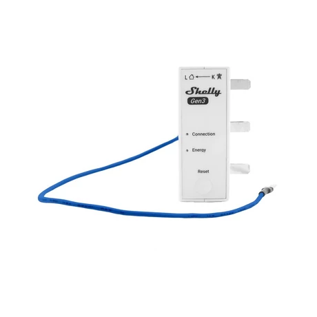 Nous D2T DIN-sín kompatibilis Wi-Fi-s fogyasztásmérős relémodul, Tasmota firmware, Matter kompatibilis, 20A