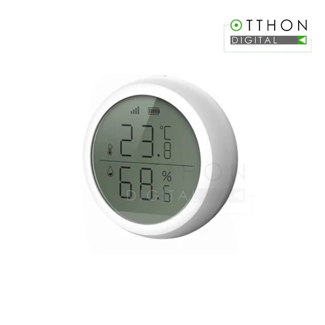 SmartWise Zigbee hőmérő és páratartalom érzékelő LED kijelzővel