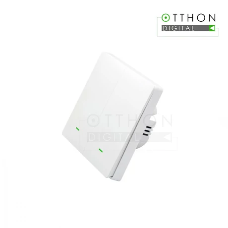 SmartWise B2W LN WiFi + RF, két gombos, eWeLink app-os okos villanykapcsoló