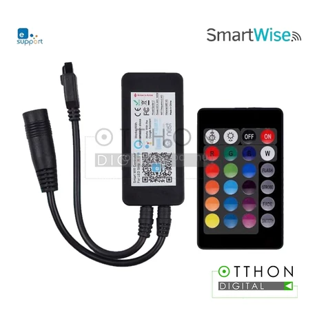 SmartWise WiFi-s RGB LED vezérlés