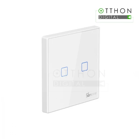 SONOFF T2 EU 2C RF vezeték nélküli 433MHz RF fali kapcsoló, 2 gombos