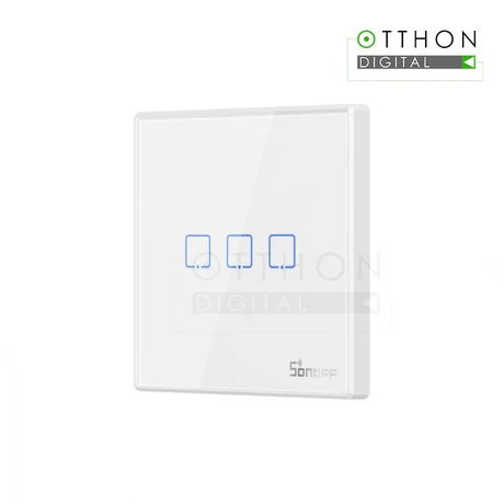 SONOFF T2 EU 3C RF vezeték nélküli 433MHz RF fali kapcsoló, 3 gombos