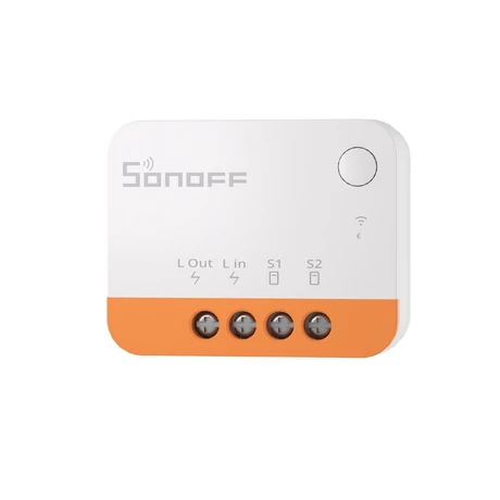 Sonoff ZBMINI Extreme (ZBMini-L2) csak fázissal működő, okos Zigbee 3.0 kapcsolórelé