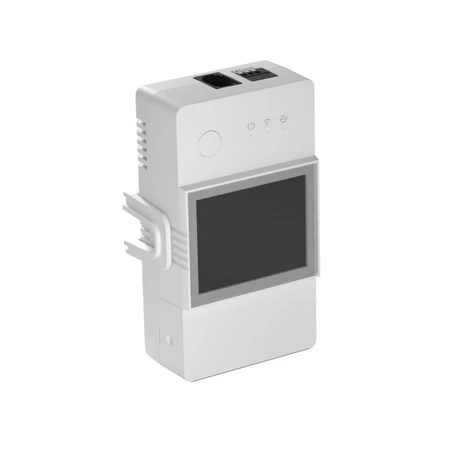 Sonoff »  Sonoff TH16 Elite (R3) WiFi-s okosrelé, hőmérő bemenettel, 230V (16A) és feszültségmentes kapcsolásra is, LED kijelzővel (THR316D)
