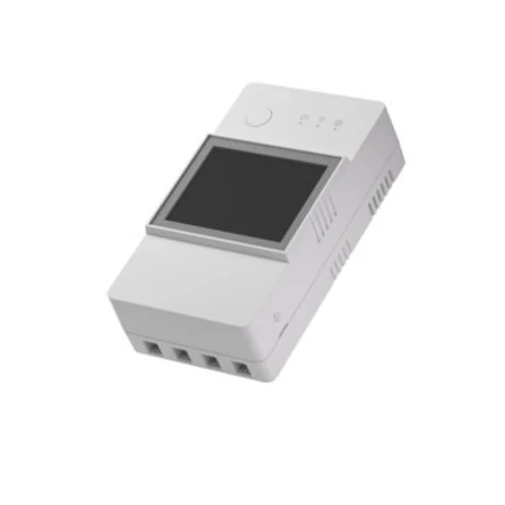 Sonoff »  Sonoff TH20 Elite (R3) WiFi-s okosrelé, hőmérő bemenettel, 230V (20A) és feszültségmentes kapcsolásra is, LED kijelzővel (THR320D)